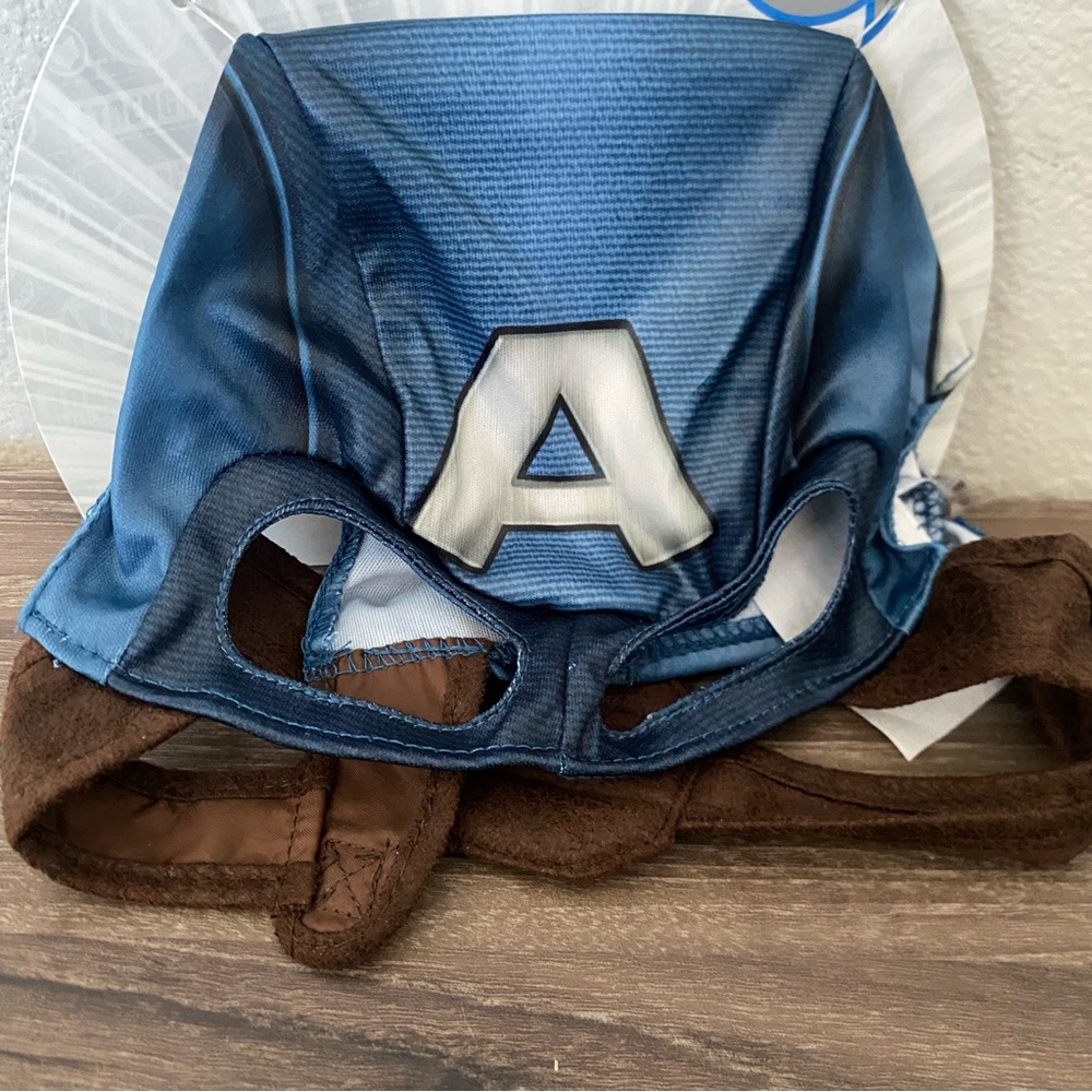 Marvel Boys‎ Captain America Costume Mask Size 4Y - Picture 2 of 4